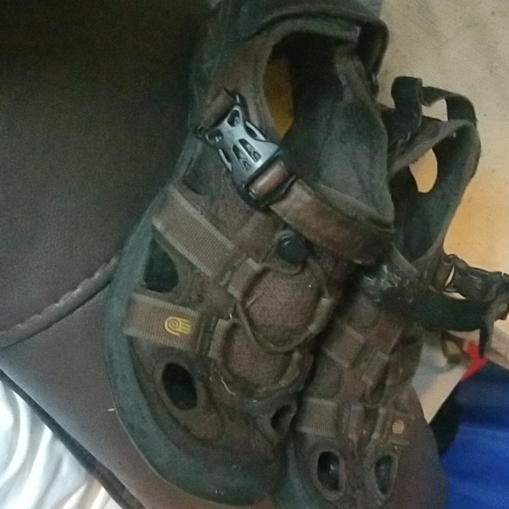 Teva Dark Brown Adventure Sandals